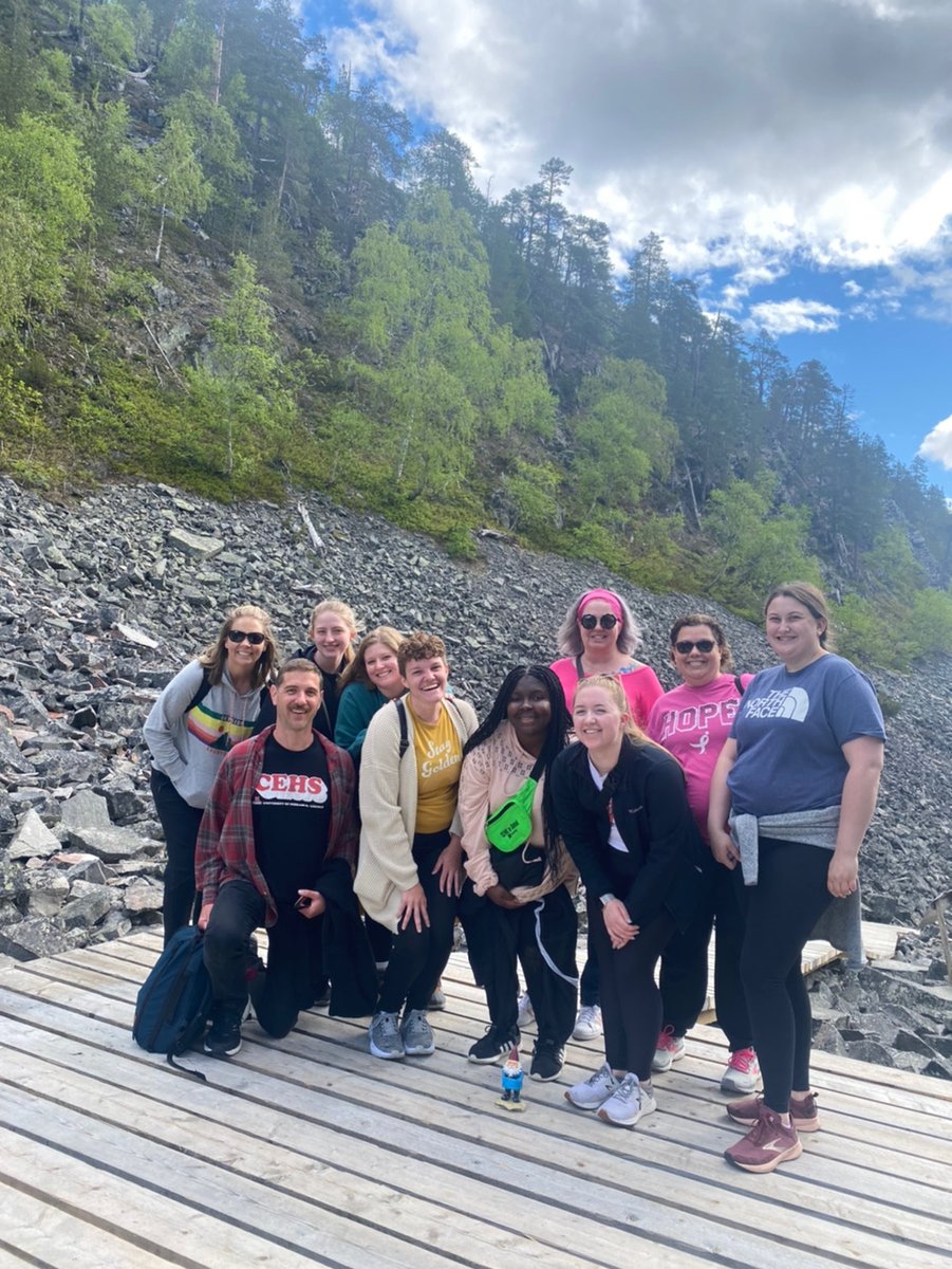 UNL_CEHS's tweet photo. CEHS students had the opportunity to explore Pyhä-Luosto National Park in the #ArcticCircle today! The group is in Finland for a study abroad focused on STEM education. Follow @CEHS_global for more! #CEHSisGlobal #UNLCEHS #HuskersAbroad https://t.co/6Thn8ggmsR