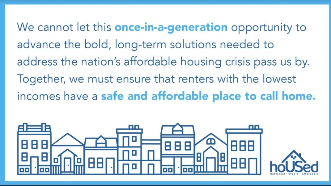 The Senate should pass a #ReconciliationBill to provide large-scale, sustained investments needed to ensure renters with the lowest incomes have an affordable place to call home. @maziehirono
@brianschatz @NLIHC #hoUSed #HousingInvestmentsNow