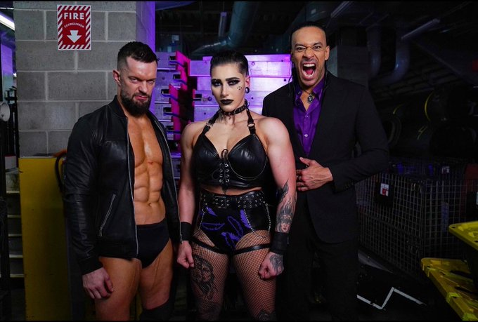 SpiderQueenAJ's tweet photo. 🎵Balor Club. F-F-F-F-FOR LYFE!🎵 #JudgementDay⚖️ #TheEradicator👹 #ThePrinXe #ArcherOfInfamy
@rheasloml https://t.co/8NR3jGUFHU