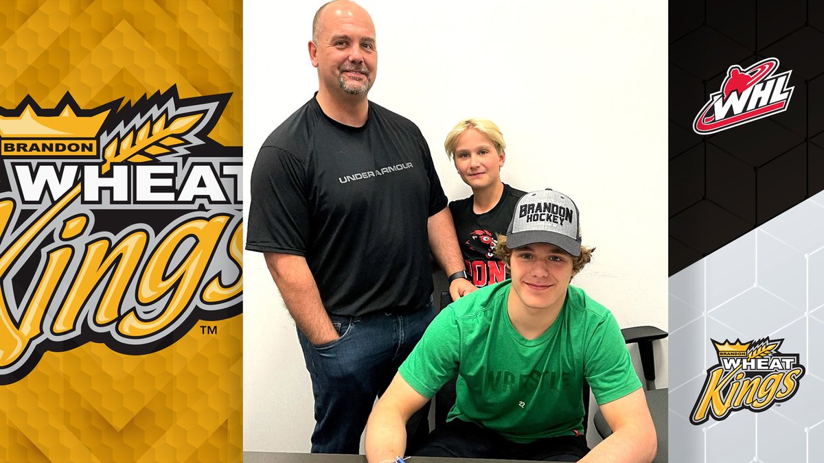 The <a href="/bdnwheatkings/">Brandon Wheat Kings</a> have announced the signing of forward Joby Baumuller to a WHL Standard Player Agreement.

Baumuller was the 12th-overall selection in the 2022 WHL Prospects Draft.

📰 | bit.ly/0607_JB