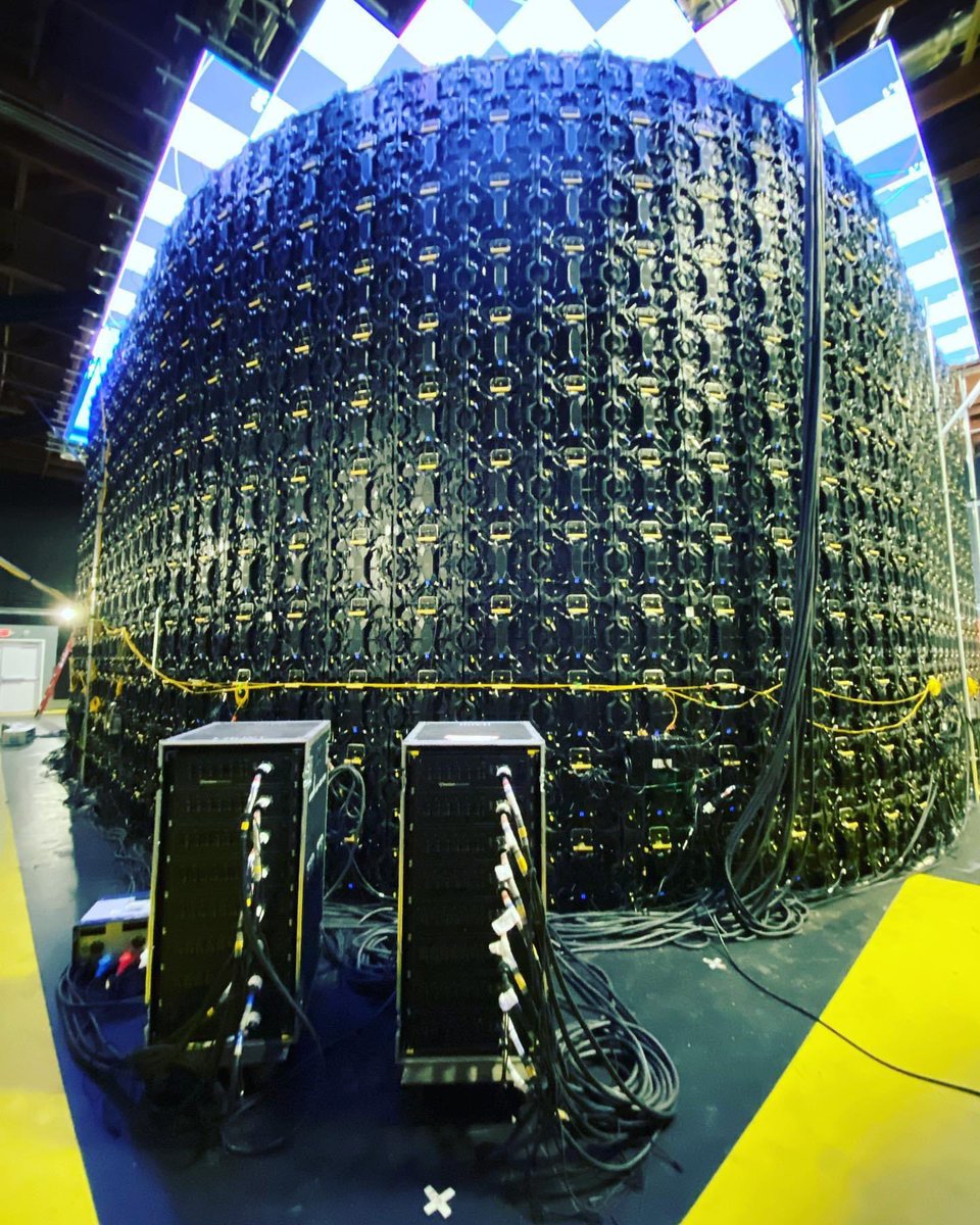 vfxtechnologies's tweet image. A peek behind the volume #ledvideowall #ledvolume #icvfx #ledwall #rigging #videowallprocessors #highperformance #workstations #servers #unrealengine #completesolutions #technicalsupport #virtualproduction #vfxtechnologies #thingstocome #FILM #TV #Commecials #Retail #Production