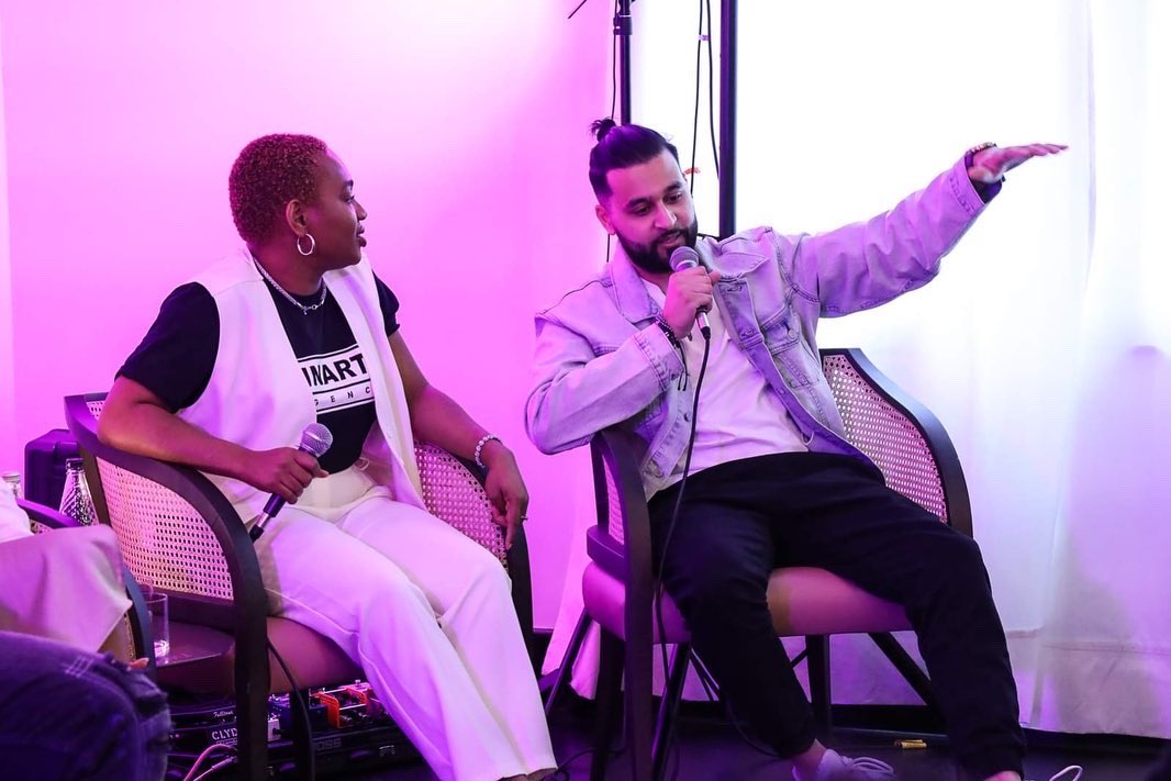 TurnUpBC's tweet photo. Our Creative Panel Talk was one for the ages. The creative industries finest, blessed our audience with all the knowledge and insight they have gathered throughout their years of experience 🎙

#CreativeJubilee #LottoGoodCauses 
#PlatinumJubilee #Celebrate2022 https://t.co/Z3daerm7kV