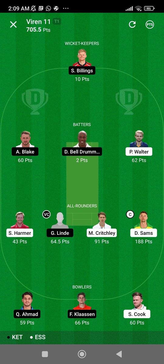 Fantasy Cricket Pro 🏏 (Viren Hemrajani) tweet media