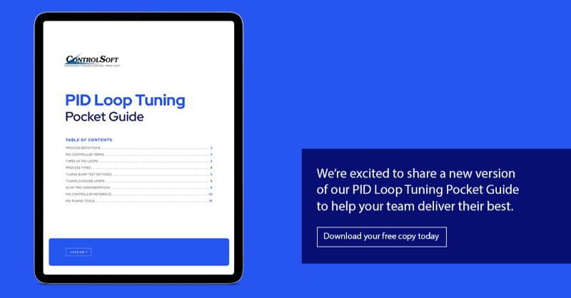 ControlSoftInc's tweet photo. As fellow engineers, we know that properly tuned PID loops are crucial to enhancing your plant’s performance. That’s why we’ve thoughtfully redesigned this pocket guide based on your feedback.