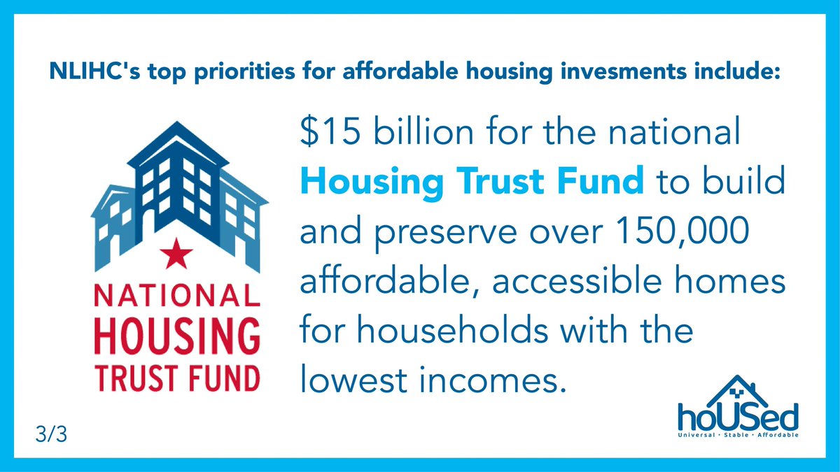 Everyone deserves a good home.  #HousingInvestmentsNow