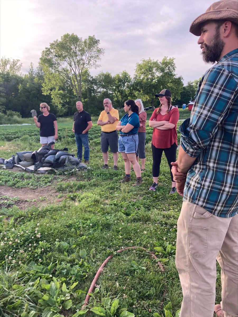 MoCoSWCD's tweet photo. Thank you to everyone who came to our Farm Tour this past Saturday at Gillenwater Farms and Trinity Acres Farm. It was a great time for growers to connect and learn from another. Special thanks to our hosts Jordan Gillenwater, Gary Cox, and David Schamber. https://t.co/boknCOCwzl