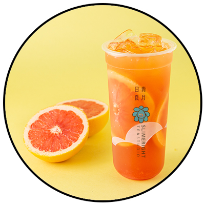 slimeright (white peach oolong 50% sweet less ice) tweet media