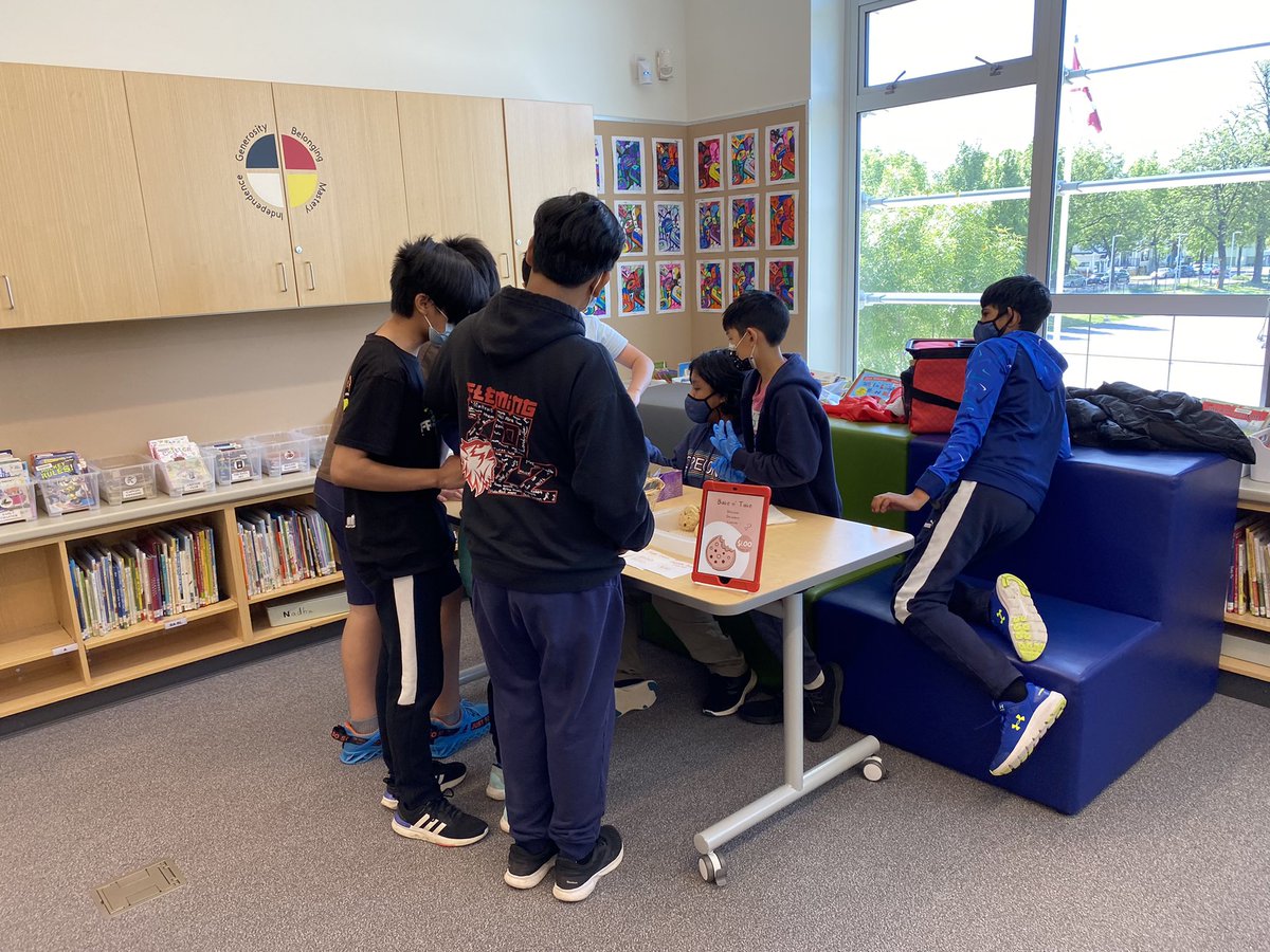 My Gr6/7 class learned about business with online sessions through @JA_of_BC and groups created bead bracelets, slime, cookies, origami and more! With all profits going to various charities! Great learning experience for Ss @flemingVSB