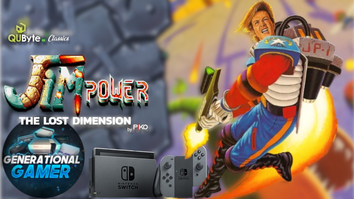 gengamer110's tweet image. About to go live with @qubytegames  Classics - #JimPower: The Lost Dimension by @Pikointeractive  for #NintendoSwitch: youtu.be/h7gX-Lws1l8 &amp;amp; twitch.tv/generationalga…
