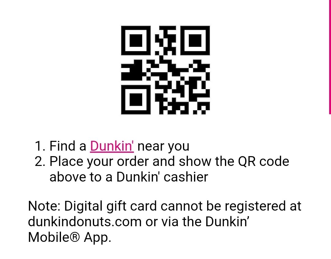 I don't drink coffee or have money. He's a code from #TMobileTuesdays