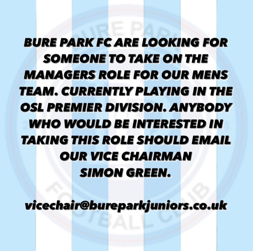 Bure Park F.C tweet media