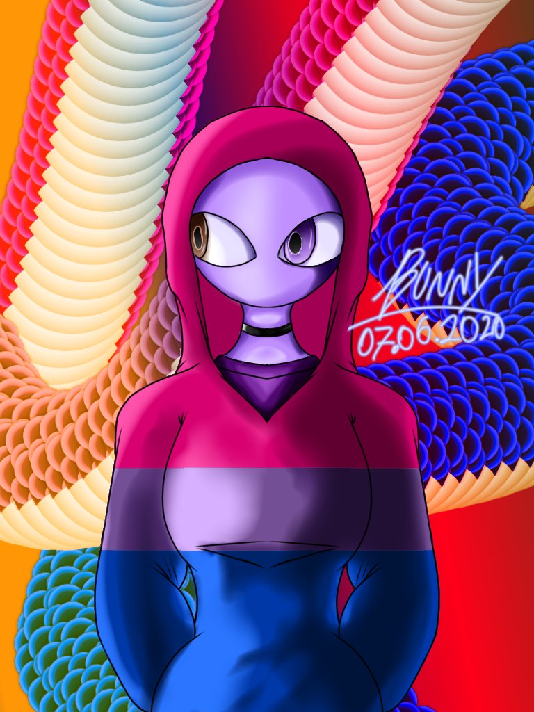 nuinkai's tweet photo. Eu ainda não morri :D

E eu tenho um desenhin po cês (◍•ᴗ•◍)

O nome é Criadora e ela é Bissexual

Gostaram?
#bisexual #LGBT #LGBTQIA #ArtistOnTwitter #art #drawing #drawings #artist #desenho #ocart #originalcharacter #originalart #originalcharacterart #originalartwork https://t.co/B2Lb2LsnLk