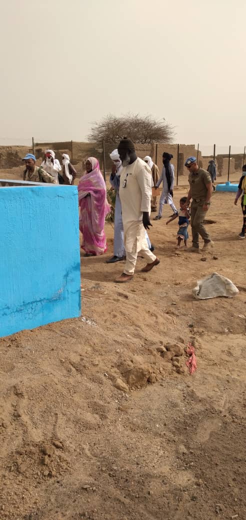 OngEffad's tweet photo. Cérémonie de remise du projet (Aménagement du site de maraichage aux profits de l'association des femmes d'Amachach) avec @UN_MINUSMA.
#MINUSMA #EFFAD https://t.co/e6niuNfuTo