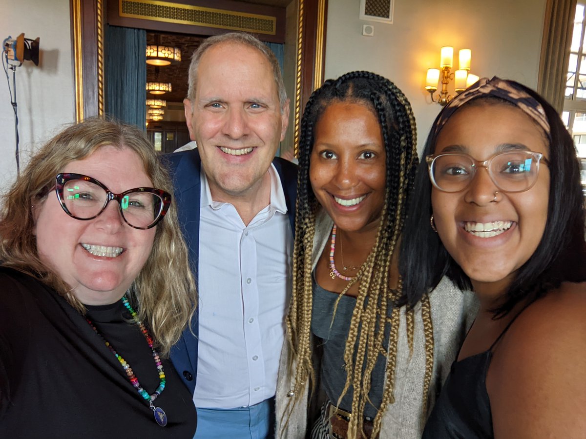 , <a href="/KBrooksHopkins/">Karen Brooks Hopkins</a> from <a href="/OnassisUSA/">ONASSIS USA</a>, @ sadelythcott111 from <a href="/NatBlackTheatre/">NationalBlackTheatre</a>, Brian Murray from SHIFT Capital, and Josue Sanchez from L+M Development Partners. 3/