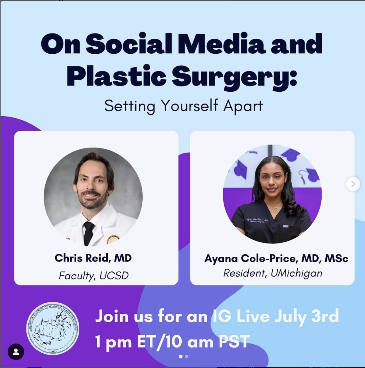 American Council of Educators in Plastic Surgery tweet media