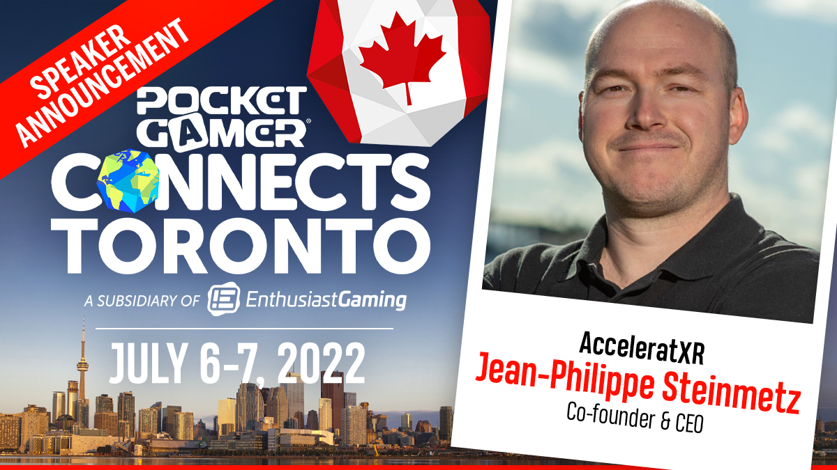 acceleratxr's tweet photo. Are you going to PGConnects in Toronto next month? Join AcceleratXR Co-Founder and CEO, Jean-Philippe Steinmetz, as he explores the all things Metaverse and what the future holds for this promising new entertainment medium. #pgconnects #metaverse #gaming #multiplayer #acceleratxr https://t.co/cKQAWeGVa4