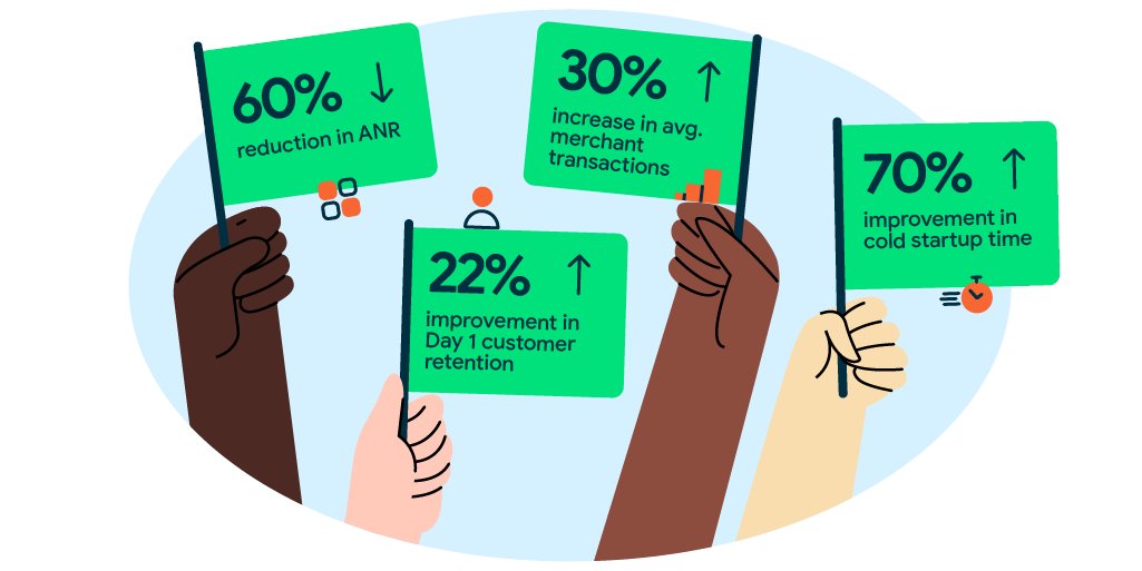 ANR's may be difficult to debug, but addressing them can be impactful to your business.

“It takes some work, but it's not impossible!” 😉 - <a href="/theDroidLady/">Niharika Arora</a>

Learn how <a href="/_okcredit/">OkCredit</a> improved retention and avg. transactions by reducing ANRs and startup time → goo.gle/39aSnUZ
