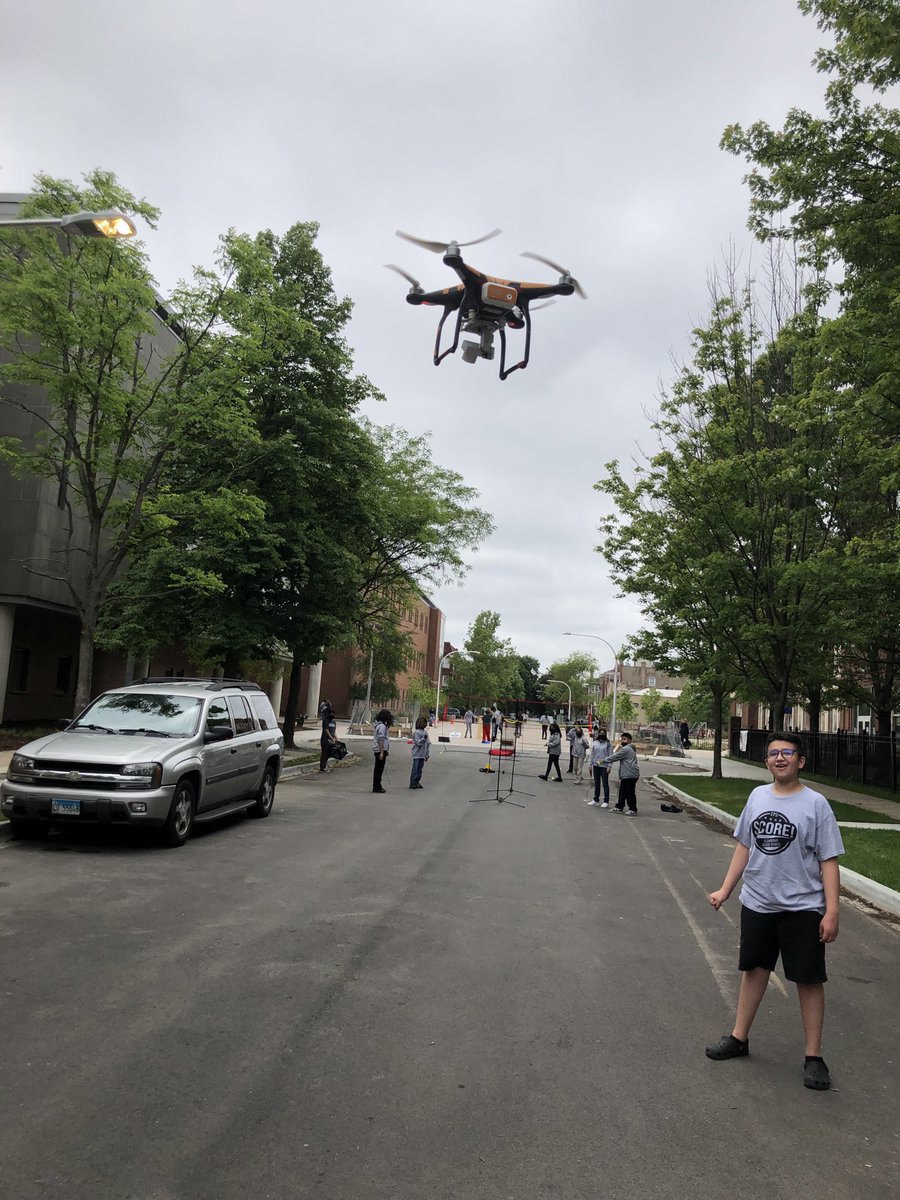 What a great day to be a drone pilot #APMAbulldogs