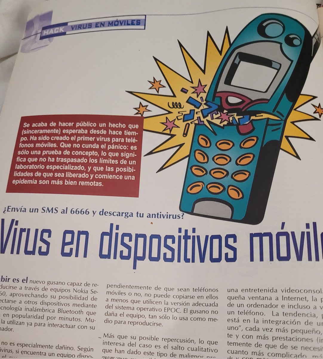 secnight's tweet photo. Año 2004...y de repente,un día lluvioso del mes de Abril se dio cuenta q sin estar Updated el tlf podía crear no sólo #malware,sino infectar a todos sus contactos y estos se conectasen a una IP Fija...y @ssantosv,como no,ya estaba ahí dándolo todo junto a otros muchos expertos 😉 https://t.co/RKIYS0mi1g