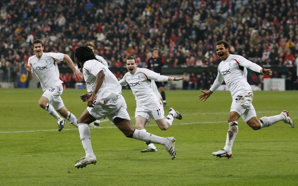 OfficialBWFC's tweet photo. 💭 Seeing the Allianz Arena on the TV brings back some great memories…😍 https://t.co/bg0vikU21I