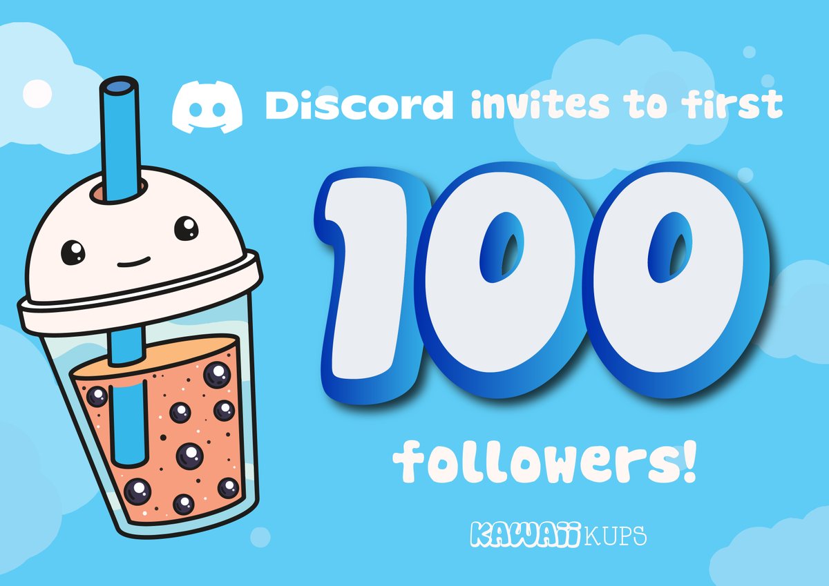 kawaii_kup's tweet photo. We're excited to launch our @discord where you can hangout and mingle... and stuff like that 😎  ✅Please follow us to be invited! 🙏🧋 Have a great rest of the day, everyone!

#NFTs #NFTCommunity #Boba #kawaii #NFT https://t.co/XdmAr2wYa1