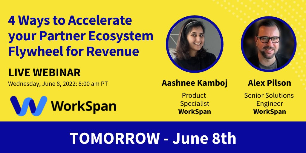 👉 TOMORROW - 4 Ways to Accelerate 🚀 your Partner Ecosystem Flywheel ⚙️ for Revenue 💵

 bit.ly/3x5p91L

#Ecosystems #Partnerships #EcosystemChief #Partners #Alliances #EcosystemAces #GoToEcosystem #EBM #CoSelling #webinar #CoSellWithMe