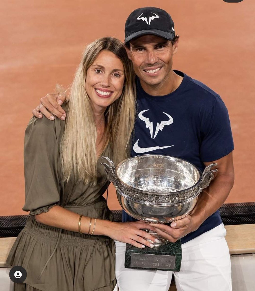 RN_Tennis's tweet photo. Rafa &amp; Maribel! https://t.co/147c0Vrw80