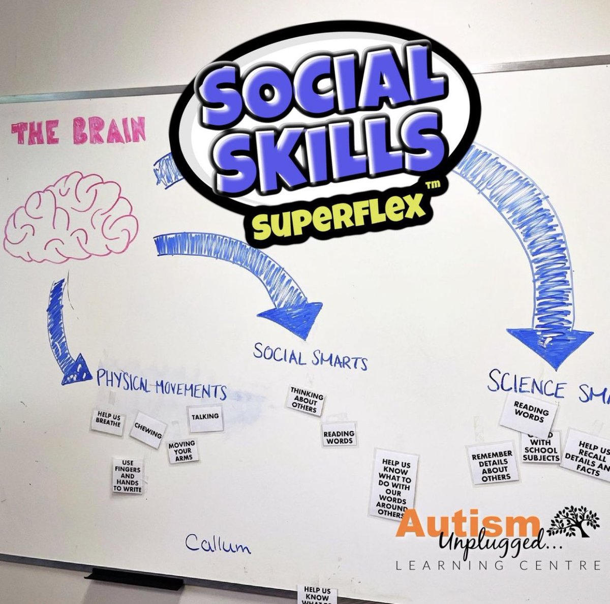 AutismUnplugged's tweet photo. Share from our SUPERFLEX* Social Learning Group tonight! How does your brain 🧠work? 
#socialskills #learningthroughplay
.
.
.
.
.
.
#keswick #georgina #pefferlaw #sutton #newmarket #yorkregion https://t.co/2NTP3u40v8