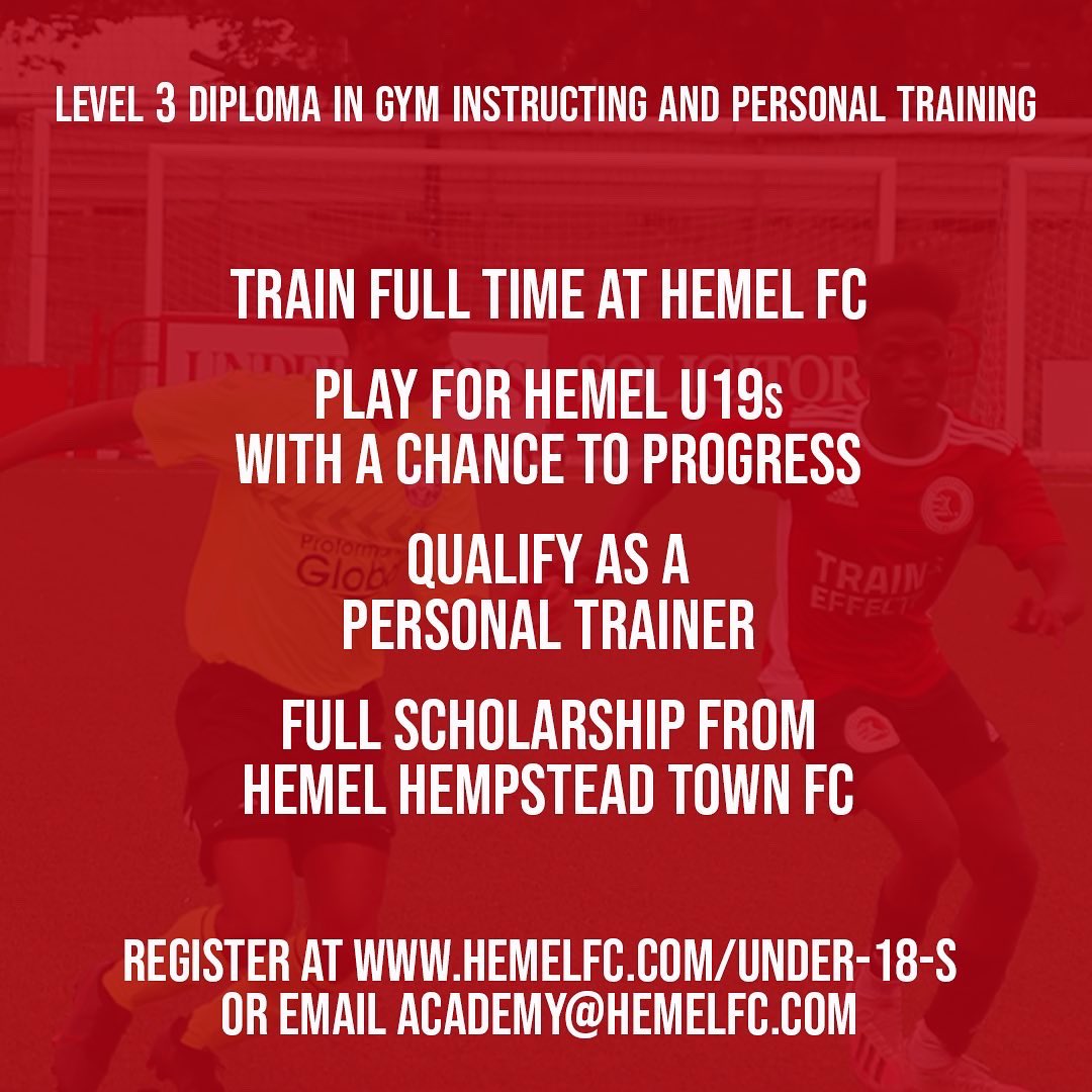ProformanceG's tweet photo. Finishing your A Levels? College? Would you like to start a career as a PT while still playing football? #pt #ptcourse #personaltrainercourse https://t.co/tl9PqtqvoH