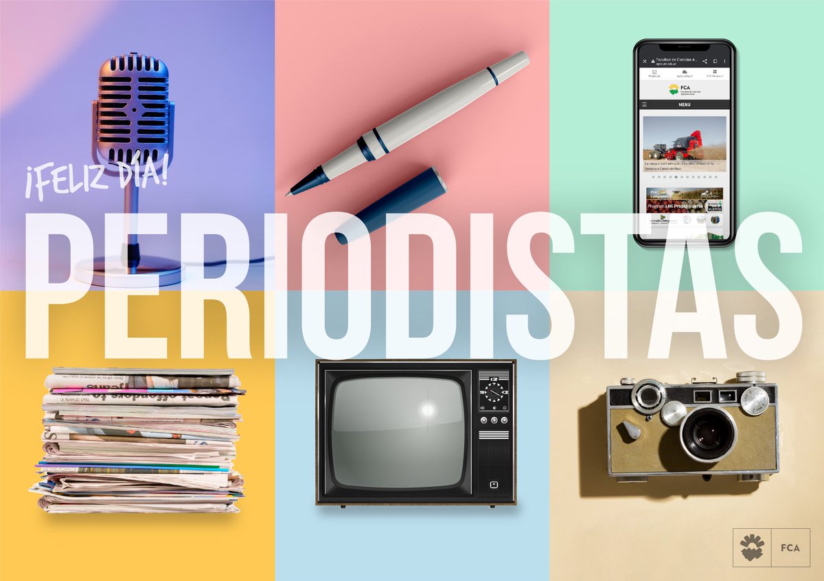 Feliz #DíaDelPeriodista para todos los profesionales que ejercen su labor con vocación y responsabilidad, en especial, a los periodistas del <a href="/CIPAGCba/">CIPAG</a>, por su compromiso con el sector agropecuario cordobés.