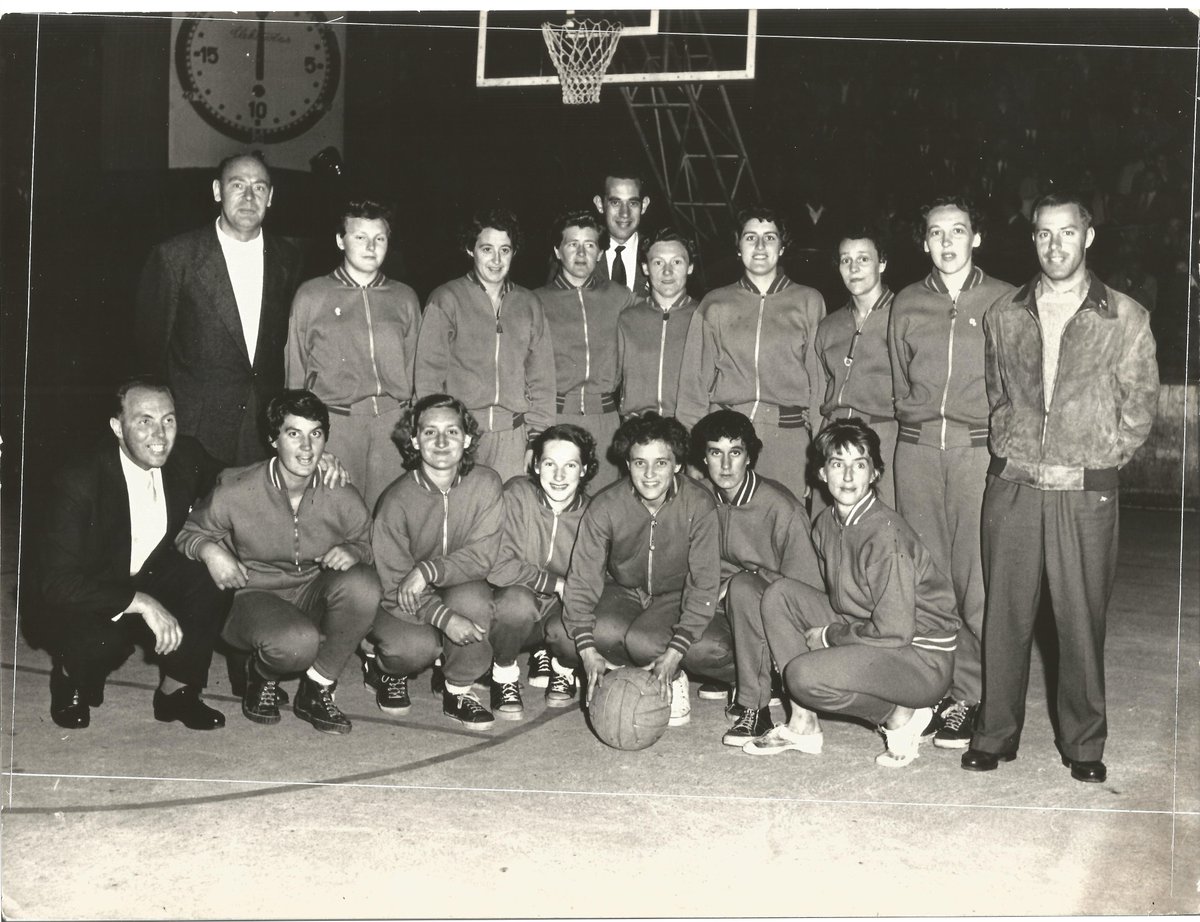 1956 EK Ladies Basketbal  #1956 #basketball slideshare.net/JakBoumans/195… via <a href="/SlideShare/">life</a>