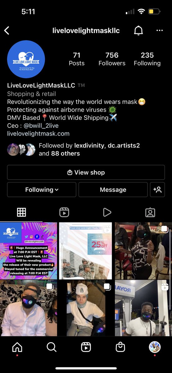 LiveLoveLightM2's tweet photo. Stay tuned for the commercial and new release at 7pm 💙🙌🏾🔥 Follow our instagram (@livelovelightmaskllc) https://t.co/o4OBezTy3k