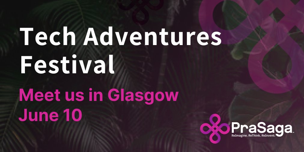 PrasagaOfficial's tweet photo. Have you got your ticket to the #meta Jungle already? Take a brave step into the world where the #Metaverse blends with #reality with the #PraSaga team at the Tech Adventures Festival on June 10 in Glasgow. Join the event: https://t.co/RPsp9fhyPz https://t.co/xrSpczHTa8