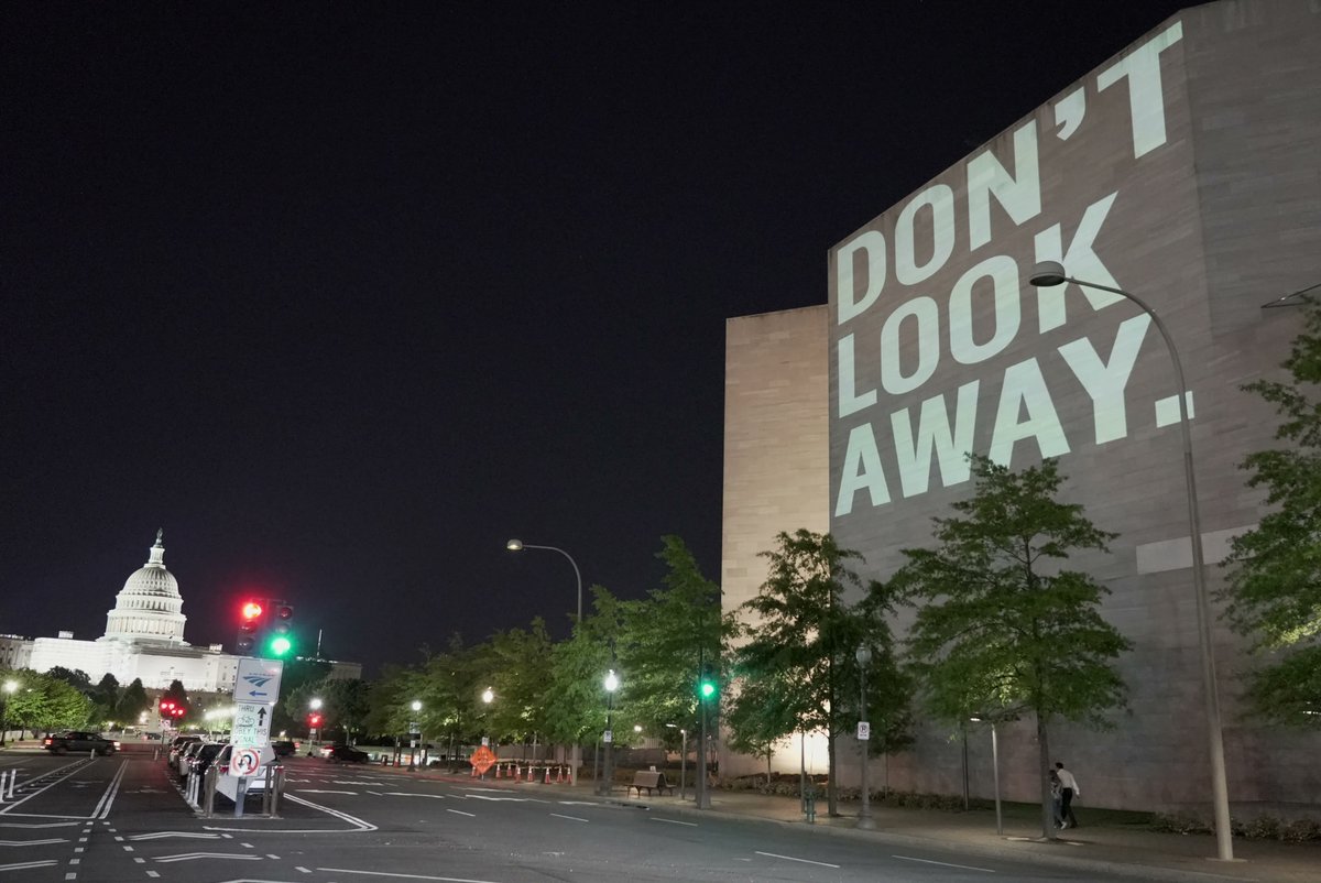 Everytown's tweet photo. The Senate cannot ignore our demands for action. We won't allow them. ⁠
⁠
We need you to make sure they #DontLookAway from our nation's gun violence crisis. Keep the pressure on. Keep calling your senators by texting BOLD to 644-33, and we'll connect you. https://t.co/wjYyvGPNln