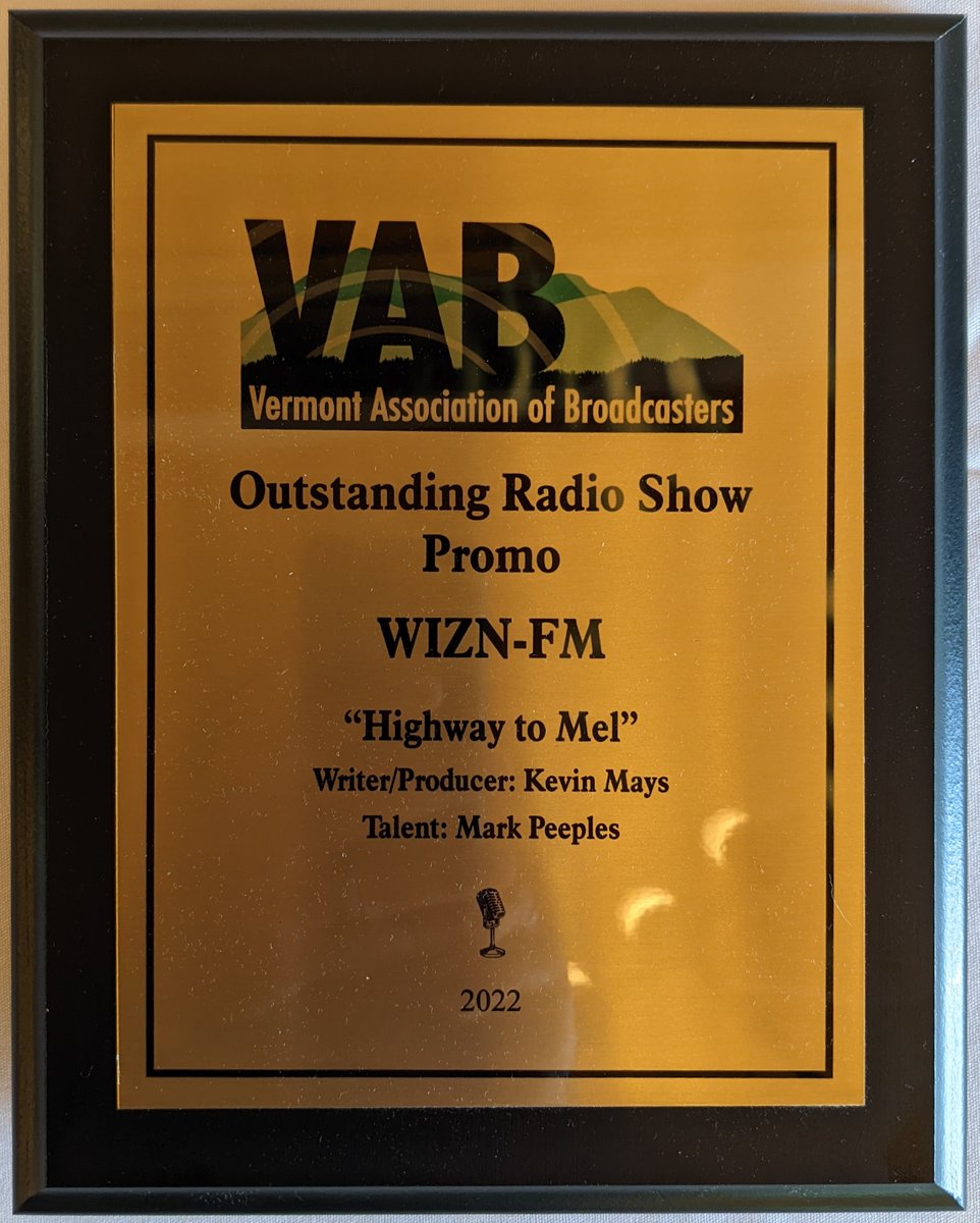TheRealVoiceMel's tweet photo. Went to the @VTVAB #vabawards2022 and had this planted in my hands #TheHighwayToMel #blownaway #didnotexpectthat https://t.co/K6JsnOX1HG