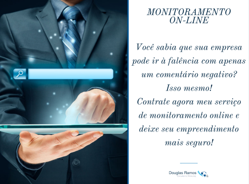 douglasramospro's tweet photo. Um dos serviços que presto é o de Monitoramento Online. Nele procuro diariamente por toda Internet se há algum comentário negativo que possa difamar a imagem da sua empresa. #CDouglasRamosPro Para mais detalhes ou informações é só visitar meu site: https://t.co/mybGmscWqa https://t.co/o9Idx4oiQQ