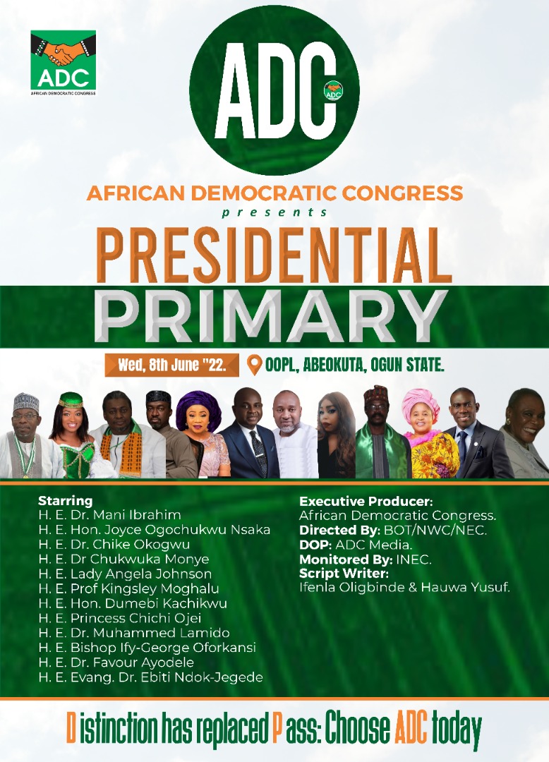 ADCNig's tweet photo. What out for the movie of the century😎, staring 12 Presidential Aspirants from the African Democratic Congress.
#ADCified #ADCTransformation https://t.co/UOrut4FLlv