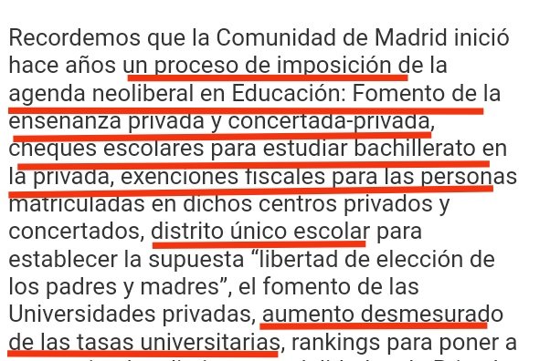 EnJarras's tweet photo. Regalo de suelo público, los #concertadosendiferido, blindaje de conciertos por 10 años aunque no tengan solicitudes, cheques y becas para enseñanza posobligatoria. Os veréis como aquí: sin plaza pública en tu barrio y OBLIGADOS a llevar a los niños al concertado que no pediste. https://t.co/W0GrojPoBV
