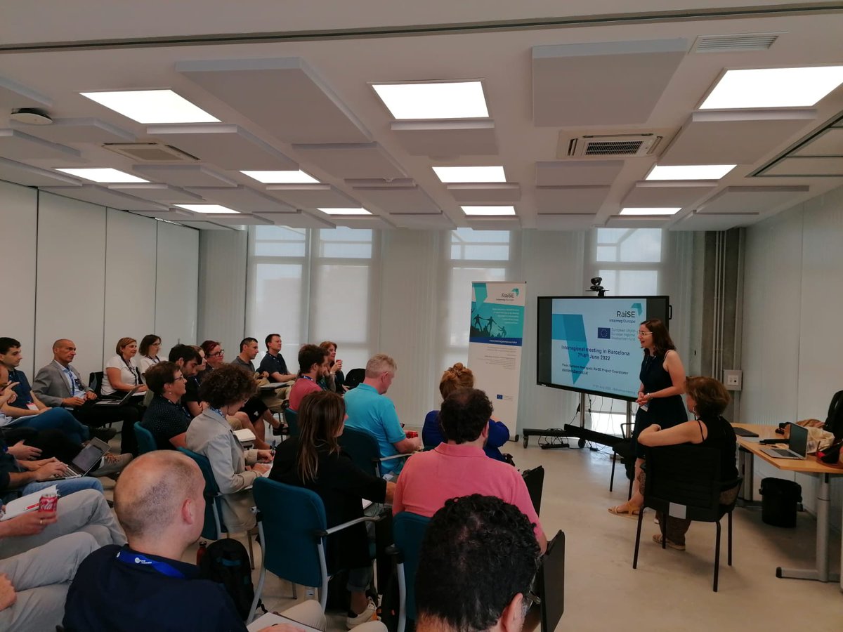 RaiSE (@raise_interreg) on Twitter photo ➡️The Strategy for #socialeconomy of the Government of Catalonia & the service International Social Economy were presented during the workshop at <a href="/TEBcooperativa/">TEB Grup Cooperatiu</a>. We are stronger when we work together! <a href="/econ_socialcat/">Economia social</a> <a href="/Catalonia_TI/">Catalonia Trade & Investment</a> <a href="/accio_cat/">ACCIÓ</a> <a href="/roser_hernandez/">Roser Hernandez</a> <a href="/psantaren/">Paula Santarén</a> #Interreg ➡️The Strategy for #socialeconomy of the Government of Catalonia & the service International Social Economy were presented during the workshop at <a href="/TEBcooperativa/">TEB Grup Cooperatiu</a>. We are stronger when we work together! <a href="/econ_socialcat/">Economia social</a> <a href="/Catalonia_TI/">Catalonia Trade & Investment</a> <a href="/accio_cat/">ACCIÓ</a> <a href="/roser_hernandez/">Roser Hernandez</a> <a href="/psantaren/">Paula Santarén</a> #Interreg