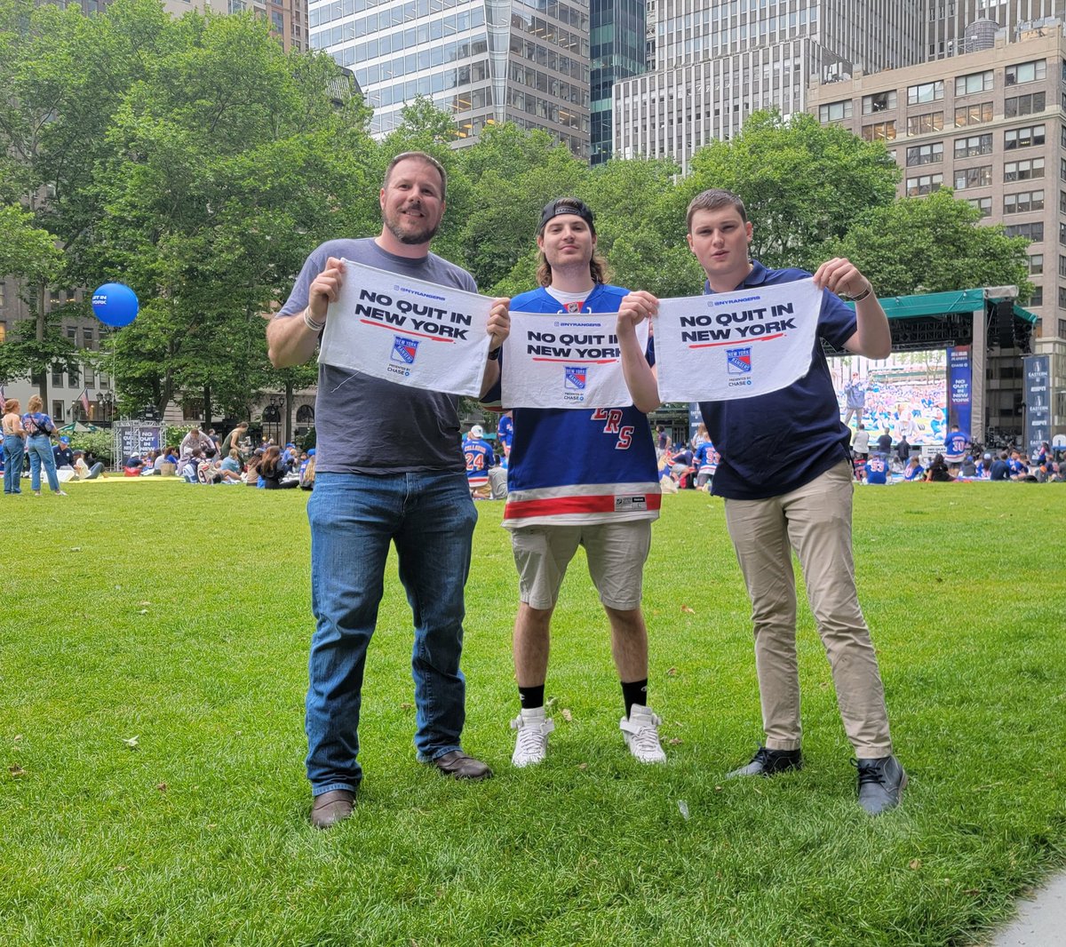 #NYR watch party with the boys!