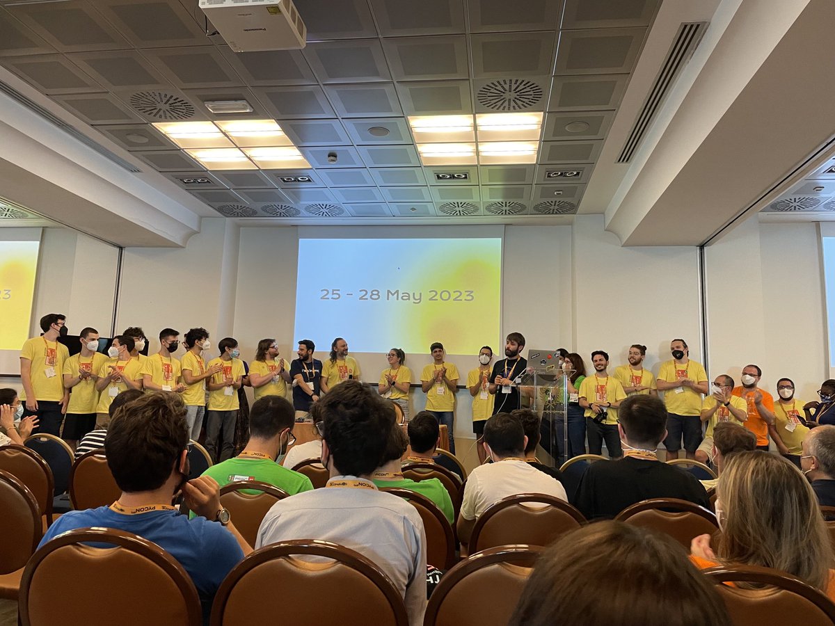 .⁦<a href="/pyconit/">PyCon Italia</a>⁩ was such a blast! Met a lot of awesome people and attended many great talks. Thanks to all the organisers and volunteers! See y‘all next year!