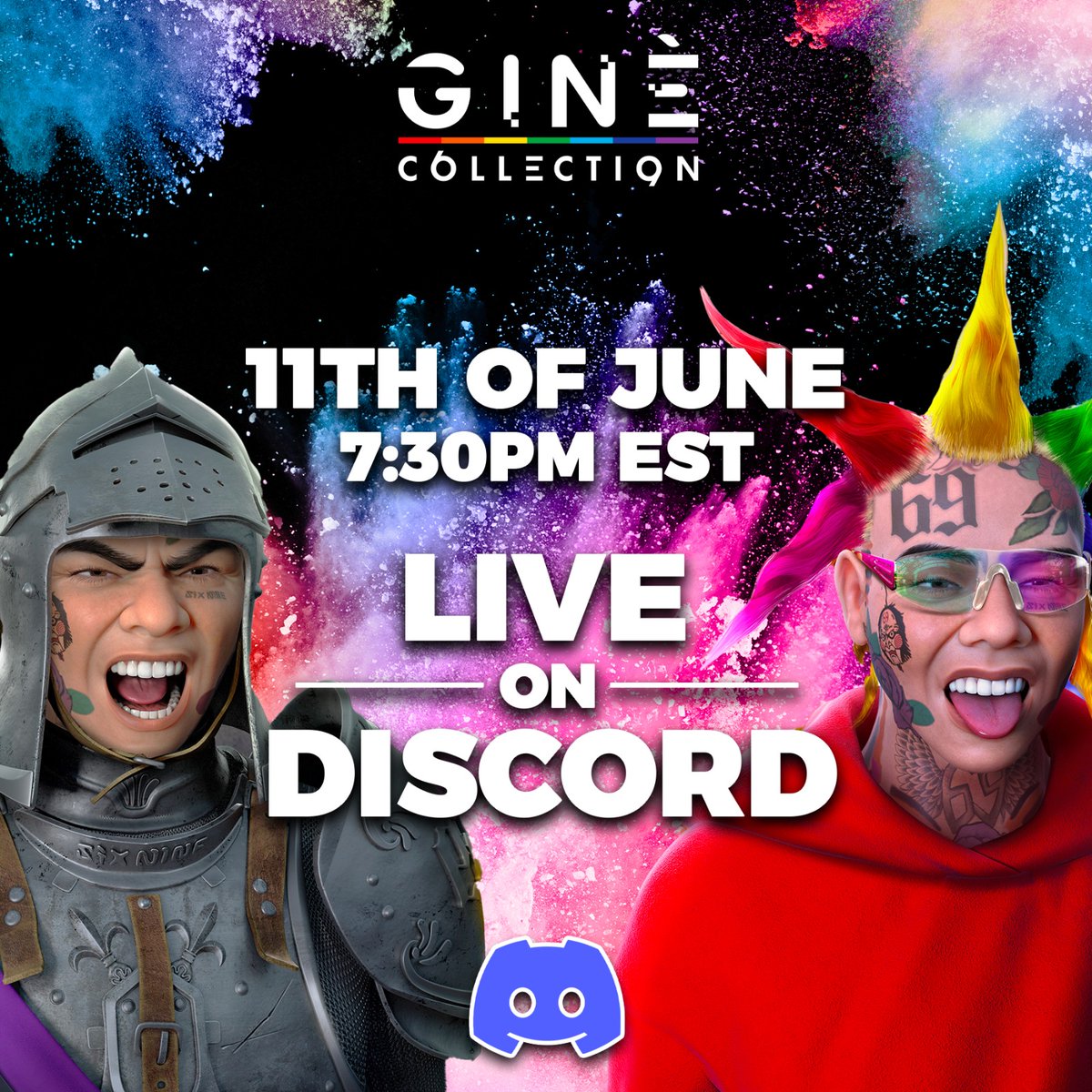 Ginè Collection NFT 🌈 tweet media