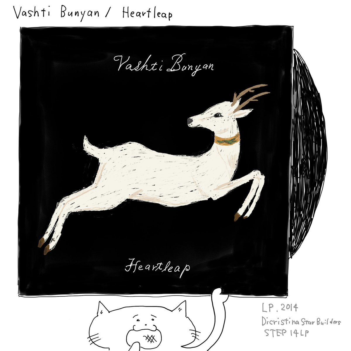 まいにちレコード336
Vashti Bunyan / Heartleap
#まいにちレコード #レコード #イラスト #vinylcollection #vinylcollector #vashtibunyan #folk #ssw #indiefolk #everydayrecords #illustration #illustrator