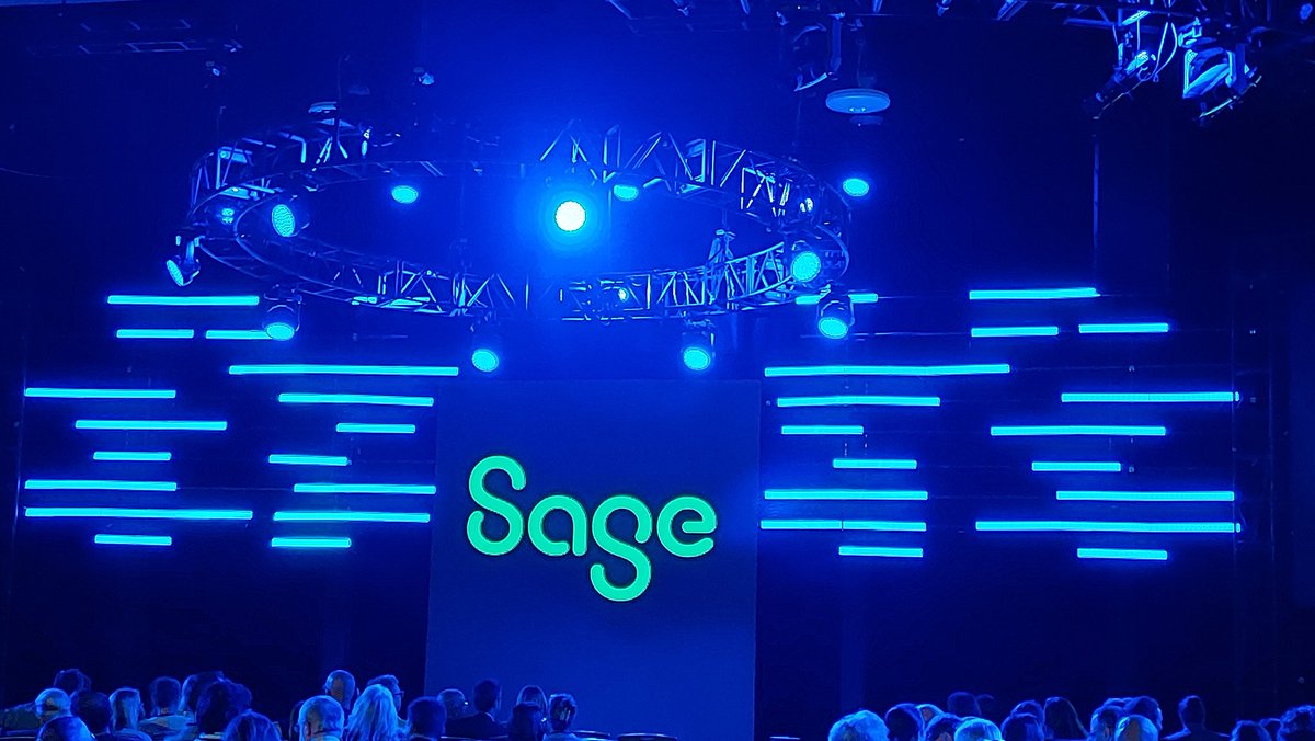 And so it begins #SagePartnerSummit 2022. Fantastic to be back with our partners in the USA #sagex3 #wms