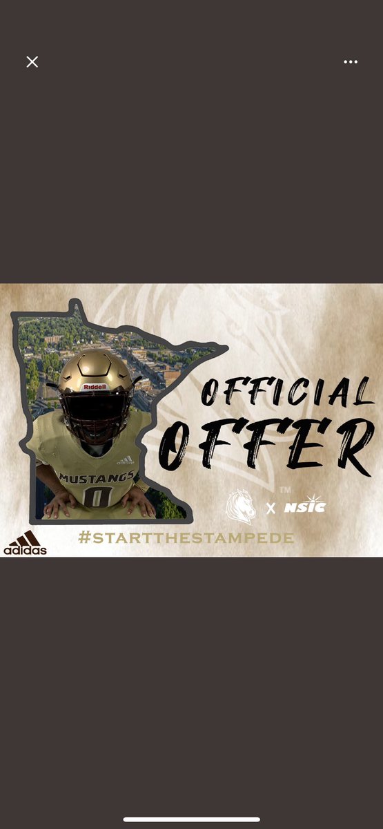 #AGTG I AM BLESSED TO RECEIVE A OFFER FROM SOUTHWEST MINNESOTA STATE UNIVERSITY <a href="/CoachDP78/">Doug Patterson</a> <a href="/SMSUfootball/">SMSU Football</a> <a href="/Emoneyshow/">Eric Harrison</a> <a href="/IRON_Football/">IRONDALE FOOTBALL</a>