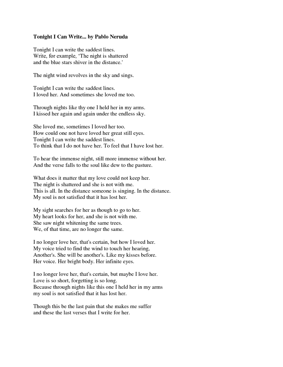 FatimaMohti's tweet photo. "Tonight I Can Write"🌙 by Pablo Neruda
translated by WS Merwin https://t.co/r6nMtIgSsP