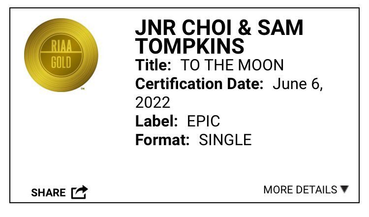 SamTompkinsUK's tweet photo. my first gold record 🥺 https://t.co/PGwsVCDIdZ