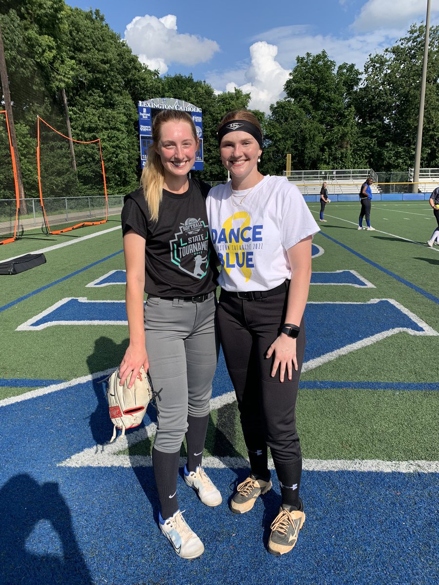 Congratulations to our Knights, <a href="/lucynash22/">Lucy Nash</a> and <a href="/EmilyLammers4/">Emily Lammers</a> ,
who will be representing Lexington Catholic and the 11th Region at the East/West Allstars game in Bowling Green KY on June 17 -19 !!! 
💙22 💙13.  
Get your game on go play!!!