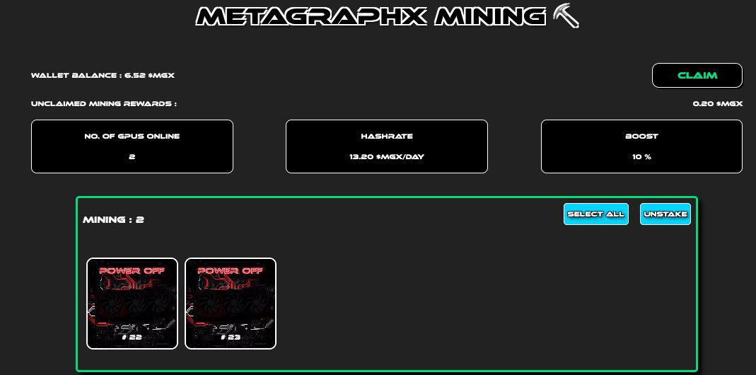 METAGRAPHX tweet media