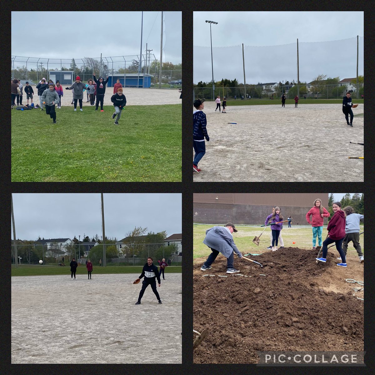 Fun Day ⁦<a href="/NewtownElem/">Newtown Elementary</a>⁩ playing baseball, relay races and gardening! ⁦<a href="/NLESDCA/">NLESD</a>⁩